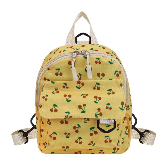 Backpack, Small Backpack Corduroy Backpack And Girls, Cute :3 - Picture 1 of 7